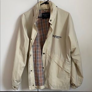 Vintage Burberry Hooded Windbreaker